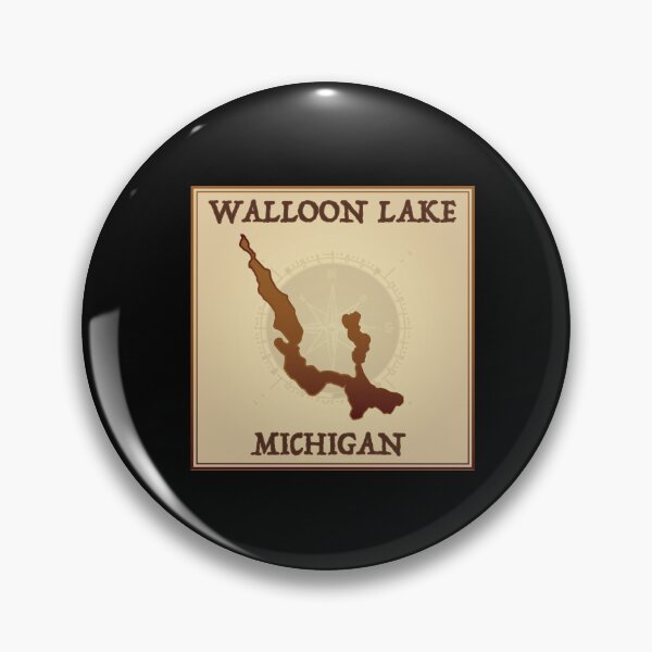 Item preview, Walloon Lake, Michigan - Sepia designed and sold by SwiftSlothMedia.