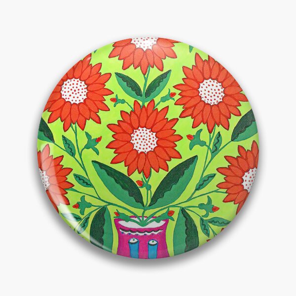 Item preview, Maria Prymachenko, Bouquet of Stars, Art Print, Famous Ukrainian Painter, Ukrainian Folk Art, Марія Приймаченко, Букет-Зірочки, Naïve Art designed and sold by Artistic Gift Print.