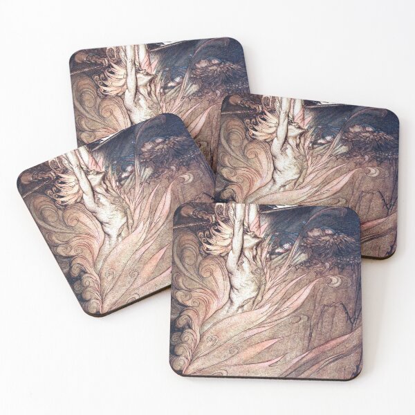 Item preview, Loge in the Flames - Arthur Rackham designed and sold by forgottenbeauty.