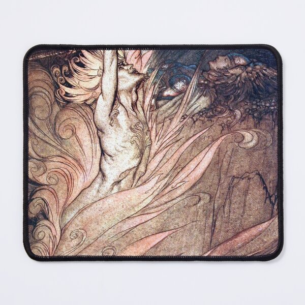 Item preview, Loge in the Flames - Arthur Rackham designed and sold by forgottenbeauty.