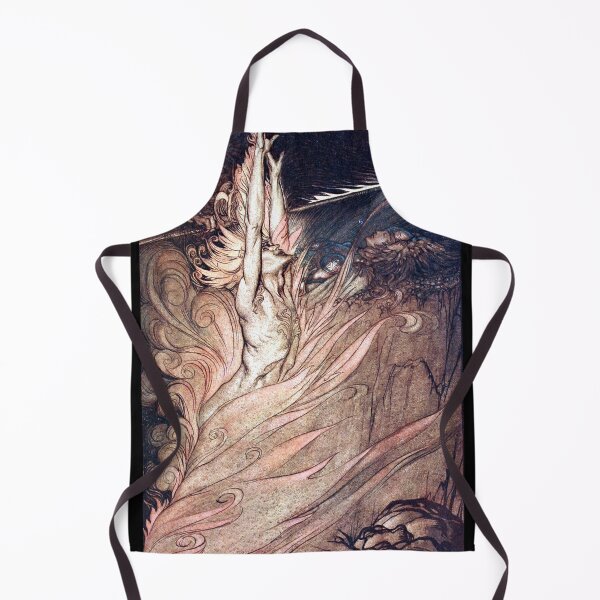 Item preview, Loge in the Flames - Arthur Rackham designed and sold by forgottenbeauty.