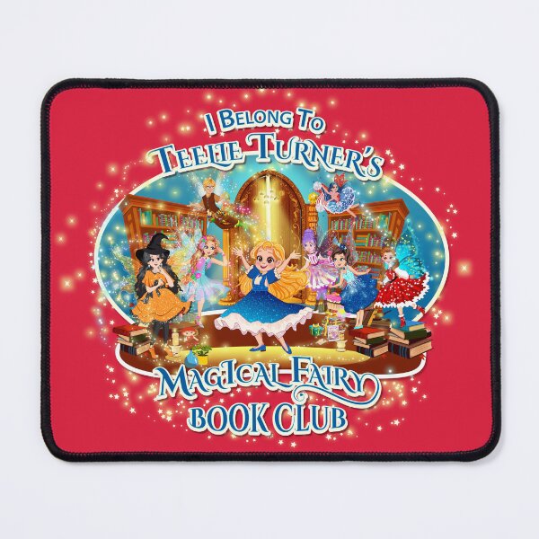 Item preview, I Belong To Teelie Turner's Magical Fairy Book Club~Join Today~Red™ designed and sold by FairyBookClub.