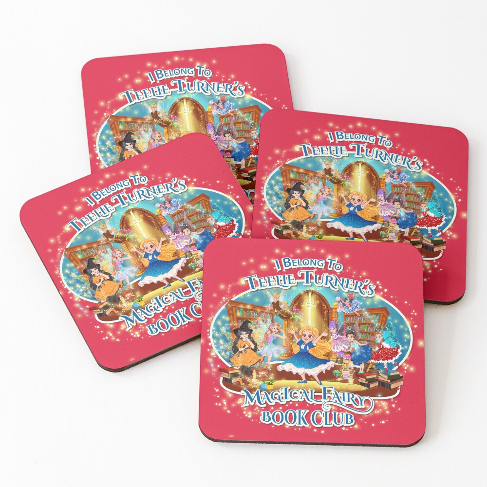 Item preview, Coasters (Set of 4) designed and sold by FairyBookClub.