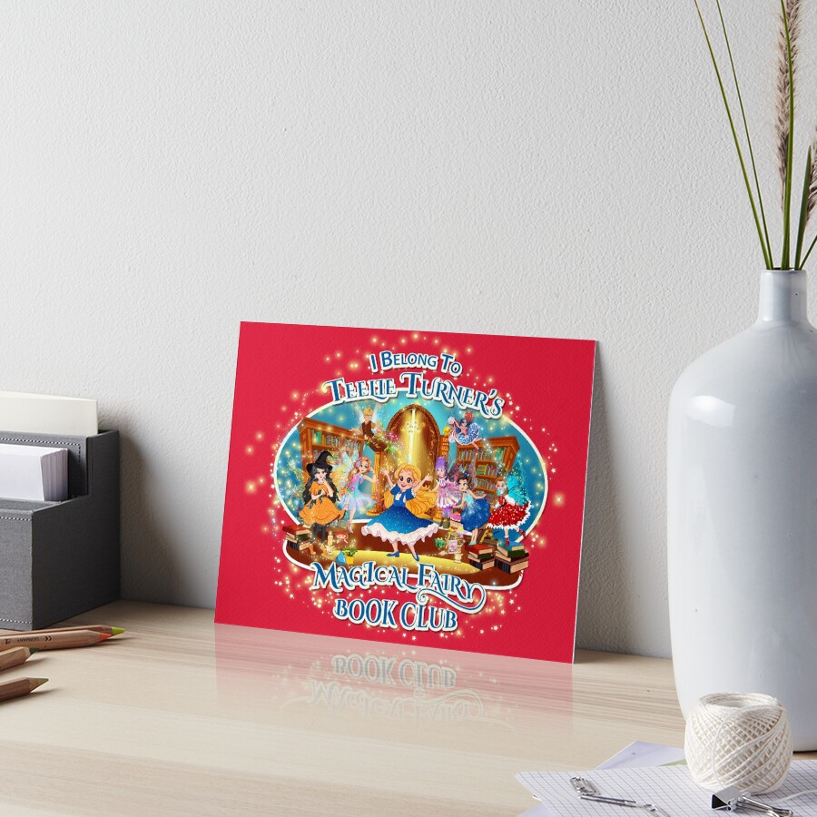 Item preview, Art Board Print designed and sold by FairyBookClub.