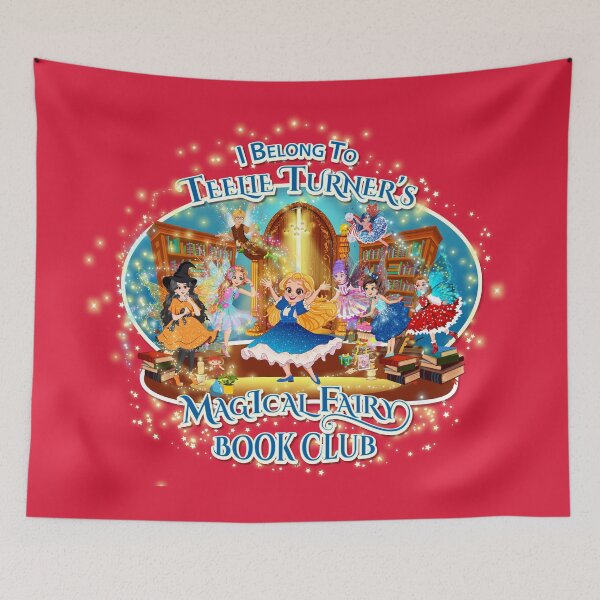 Item preview, I Belong To Teelie Turner's Magical Fairy Book Club~Join Today~Red™ designed and sold by FairyBookClub.