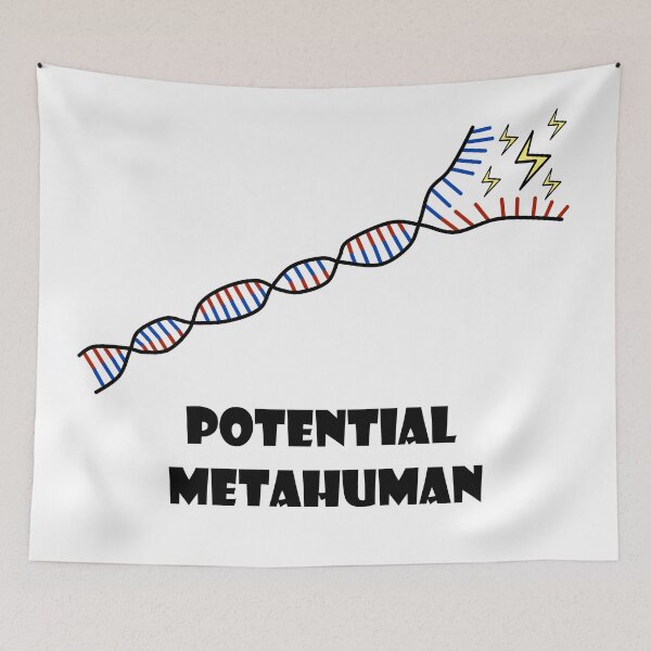 Item preview, Maybe a Metahuman, Maybe Not designed and sold by nerd-proverbs.