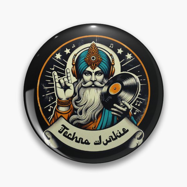 Item preview, Techno Junkie - Hindi DJ Music Life designed and sold by Urban-Alien.