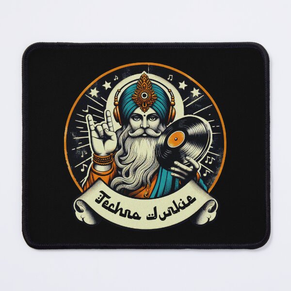 Item preview, Techno Junkie - Hindi DJ Music Life designed and sold by Urban-Alien.