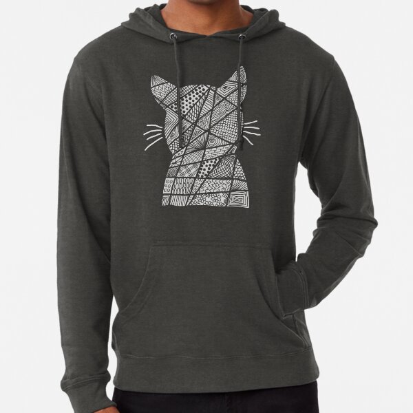 Item preview, Abstract cat silhouette graphic designed and sold by SheCurves.