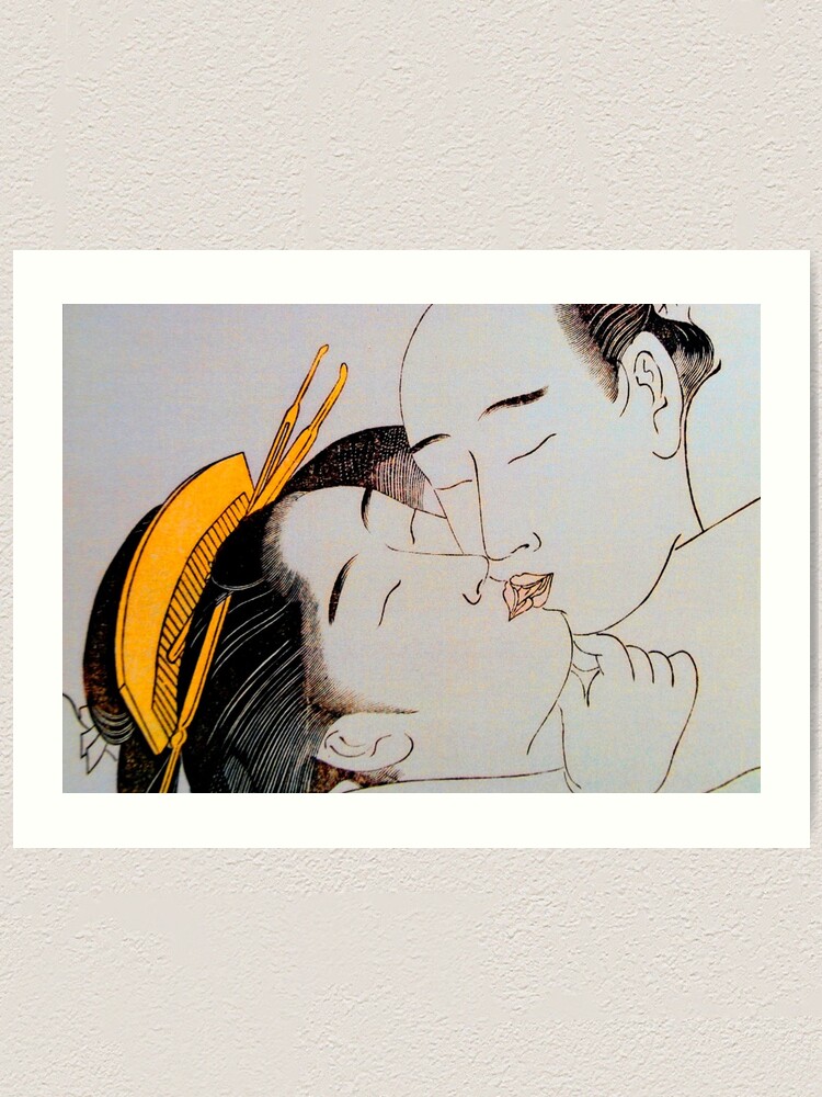 Erotic Canvas Art Cheap Wall Print Home Interior Geisha Back