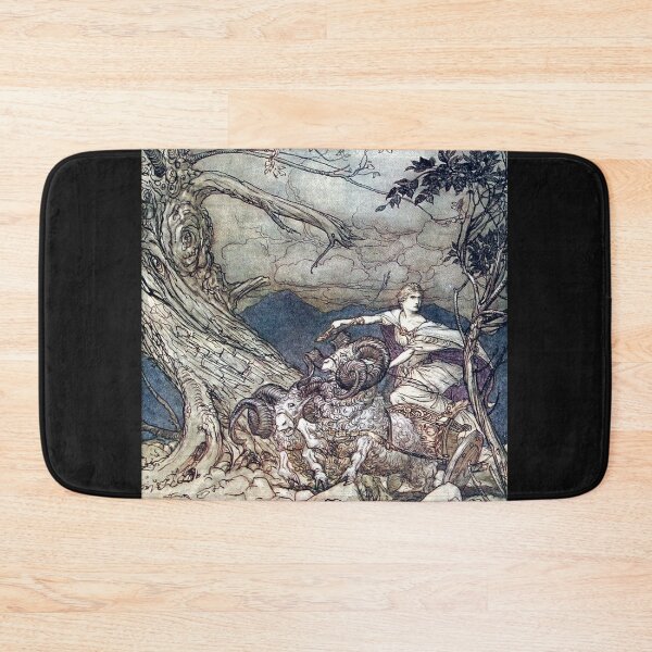 Item preview, Fricka approaches in anger - Arthur Rackham  designed and sold by forgottenbeauty.