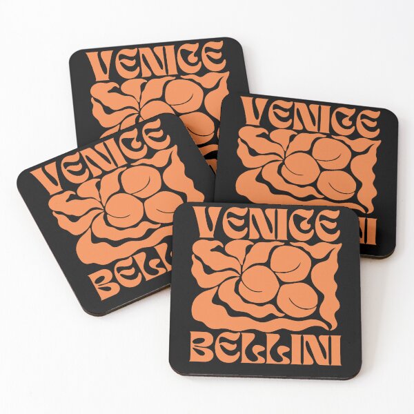 Item preview, Venice Italy, Italia, Bellini Gift, Peach, Retro, Italian, Peaches designed and sold by MerchSearchCO.
