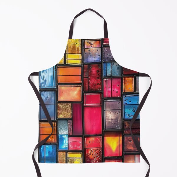 Item preview, Rectangular Stained Glass Window Pattern designed and sold by purelypatterns.