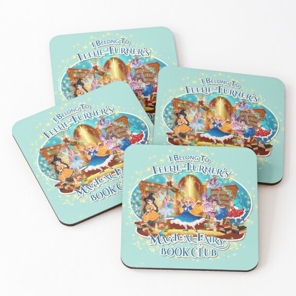 Item preview, I Belong To Teelie Turner's Magical Fairy Book Club-Join Now~Seafoam Green™ designed and sold by FairyBookClub.