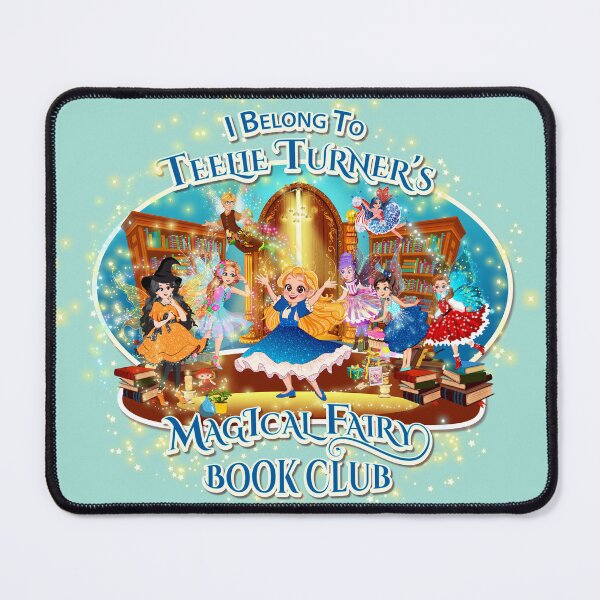 Item preview, I Belong To Teelie Turner's Magical Fairy Book Club-Join Now~Seafoam Green™ designed and sold by FairyBookClub.