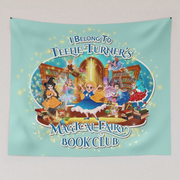 Item preview, I Belong To Teelie Turner's Magical Fairy Book Club-Join Now~Seafoam Green™ designed and sold by FairyBookClub.