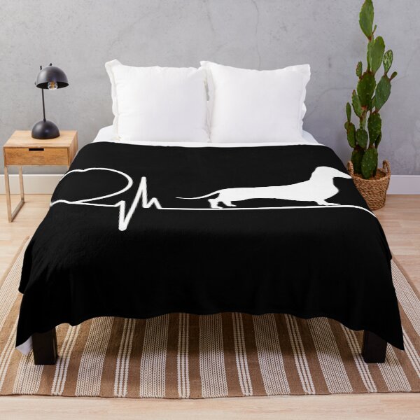 Item preview, Heartbeat Dachshund  designed and sold by LivingInThinAir.