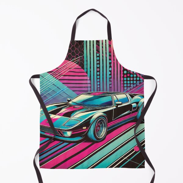 Item preview, Neon Speed Classic Car Design designed and sold by Gold Turtle  Lina.