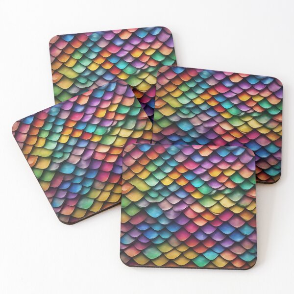 Item preview, Rainbow Dragon Scales designed and sold by Zenvo.