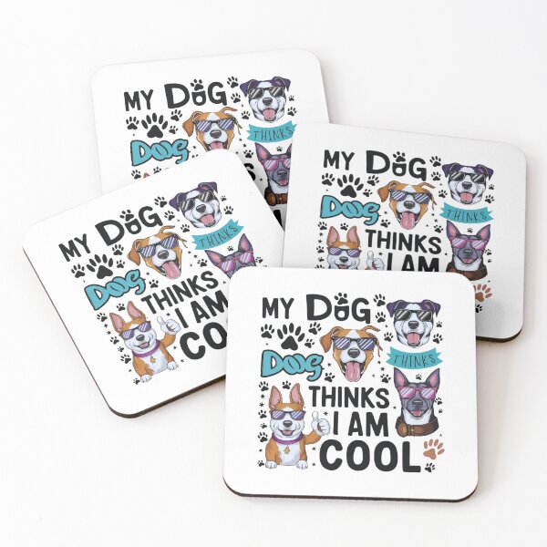 Item preview, Crazy dog : My dog thinks I am cool funny puppy parent tee designed and sold by MadidiD.
