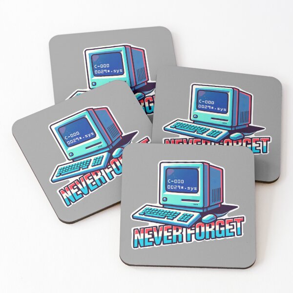 Item preview, Never Forget C-0000029*.sys Outage designed and sold by Per Arneng.