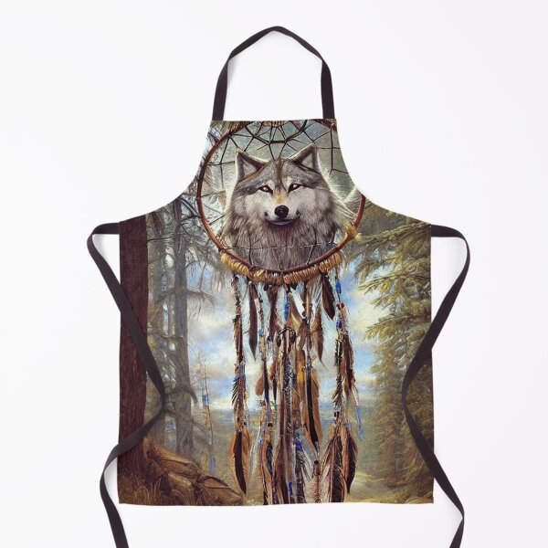 Item preview, Wolf Dreamcatcher 2 designed and sold by Christina Gourlay.