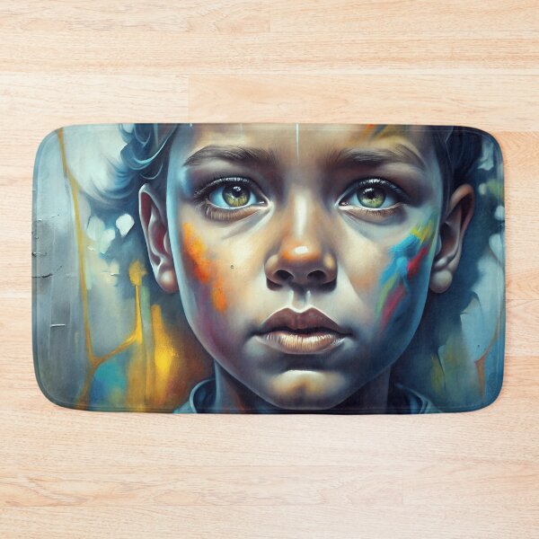 Item preview, The Children of Solitude 01 - #UrbanRealism #DigitalArt #AIGenerated designed and sold by AlienSativo.
