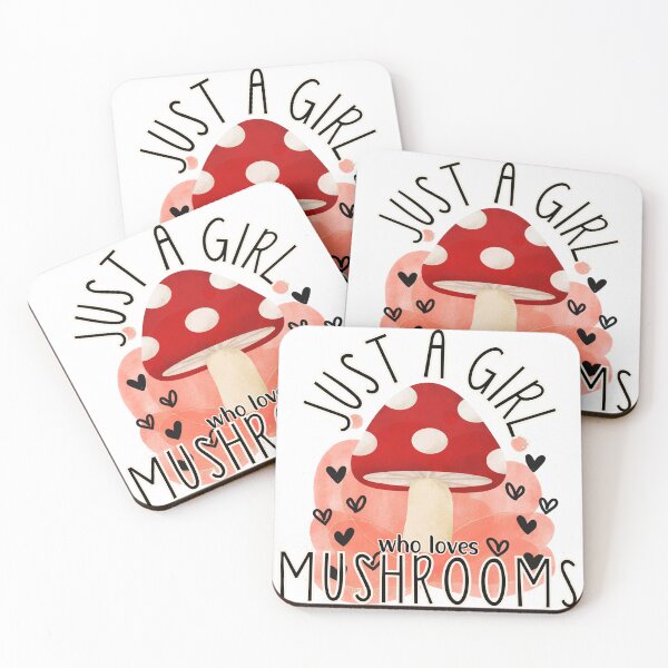 Item preview, Just a girl who loves mushrooms designed and sold by Tangsley.