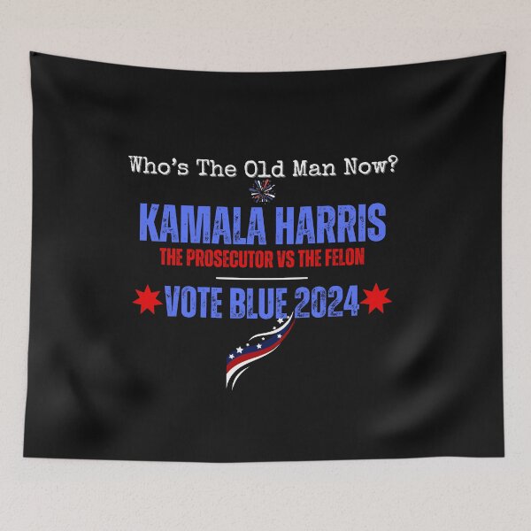 Item preview, Kamala Harris The Prosecutor Vote Blue 2024 Save Democracy Political Design designed and sold by EarthArtDesigns.
