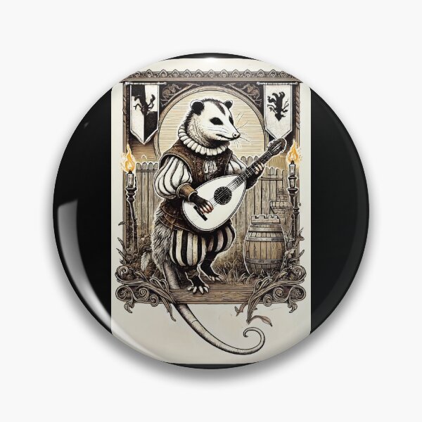 Item preview, Bardcore Opossum designed and sold by OlivDesignsCo.
