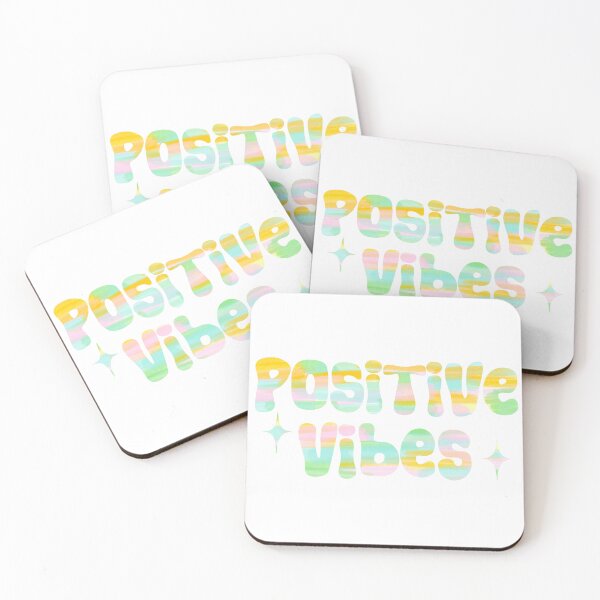Item preview, Estampado colorido Positive Vibes designed and sold by Abby B.