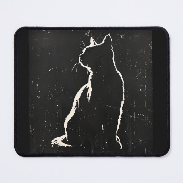Item preview, cat in black and white designed and sold by Ztudio.