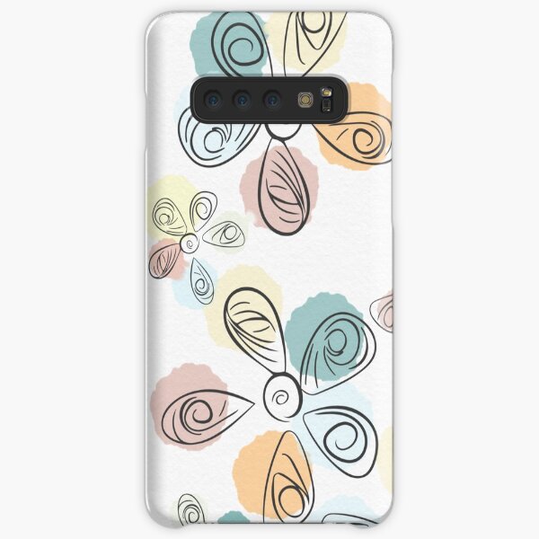 Paint Drop Flower Petals Samsung Galaxy Snap Case