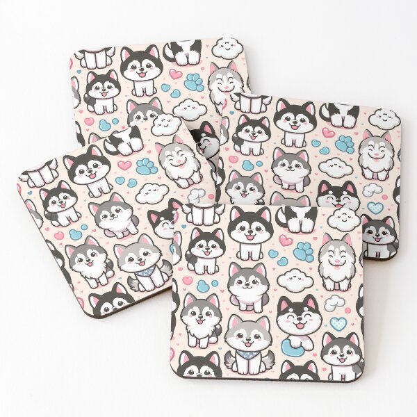 Item preview, Cute Husky Puppy Pattern designed and sold by Travelcases.