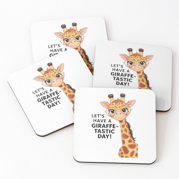 Item preview, Let’s have a fantastic day - Funny giraffe designed and sold by HandicraftArt.