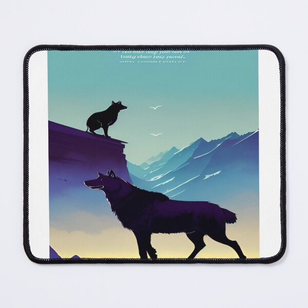 Item preview, Twilight Serenity: The Lone Wolf’s Vigil designed and sold by merve02shop.