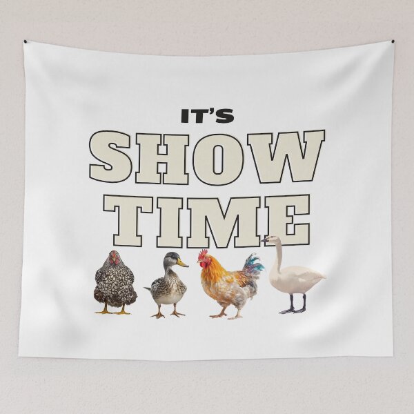 Item preview, It's time to show poultry designed and sold by annmariek2018.