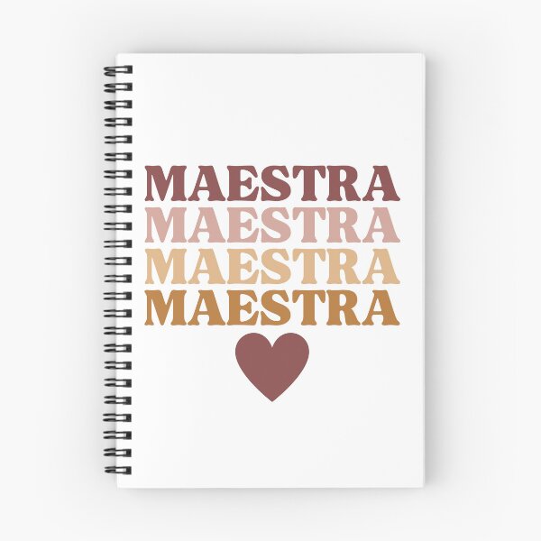 Item preview, Maestra with heart designed and sold by ModamaestraDana.