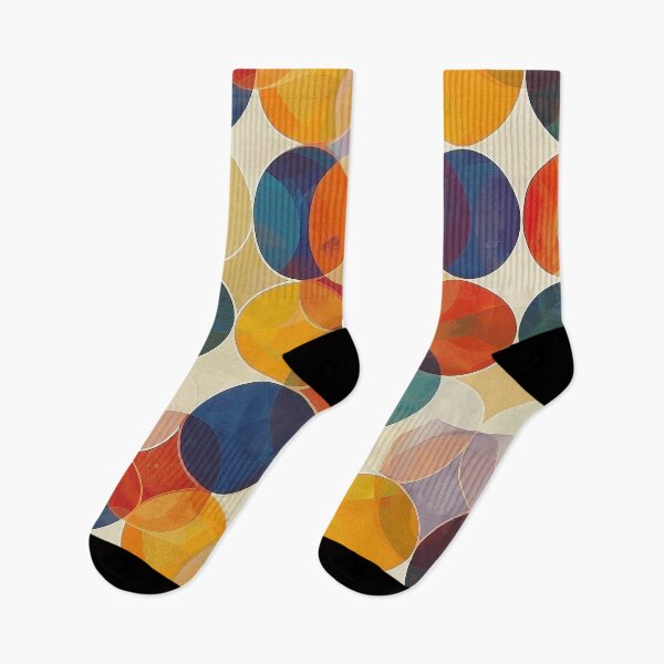 Item preview, Colorful Circle Pattern designed and sold by purelypatterns.