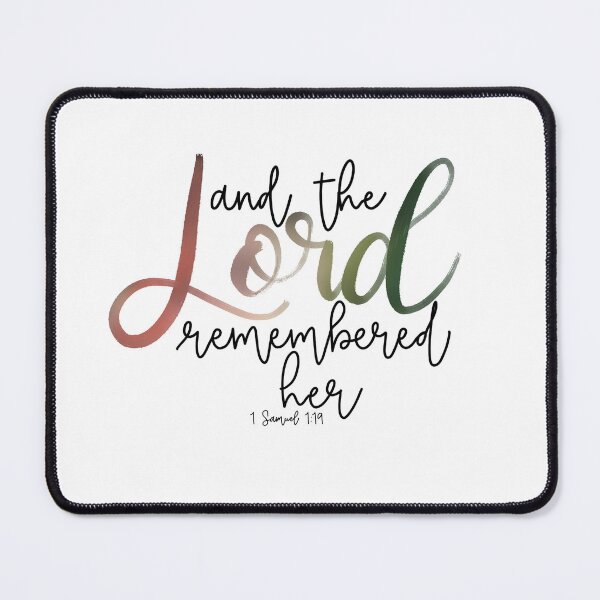 Item preview, And the Lord remembered her  designed and sold by accountingann.