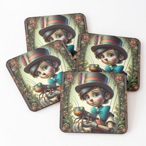 Item preview, Pinocchio Art Nouveau designed and sold by angelmuz.