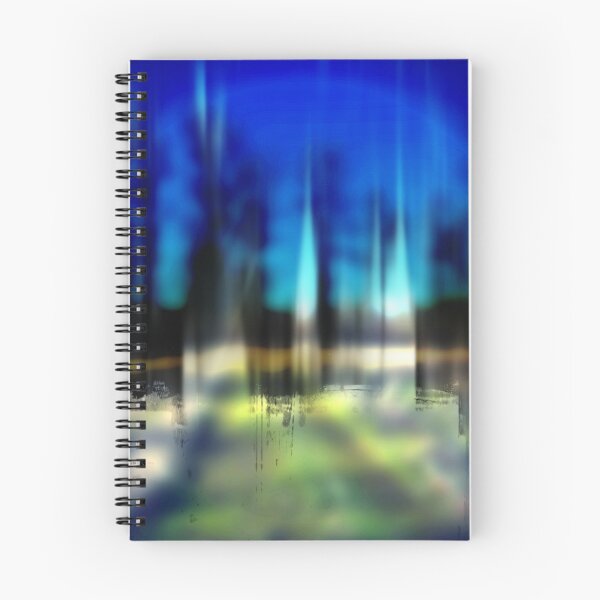Item preview, Blurred focus abstract in blue and green designed and sold by Robyn Eggs Art.
