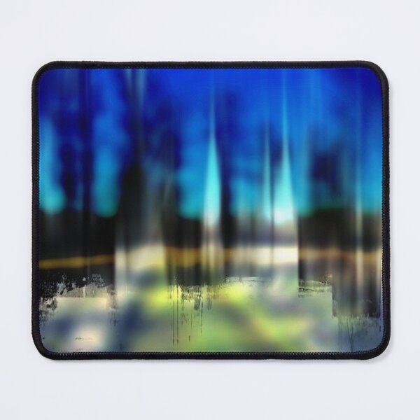 Item preview, Blurred focus abstract in blue and green designed and sold by Robyn Eggs Art.