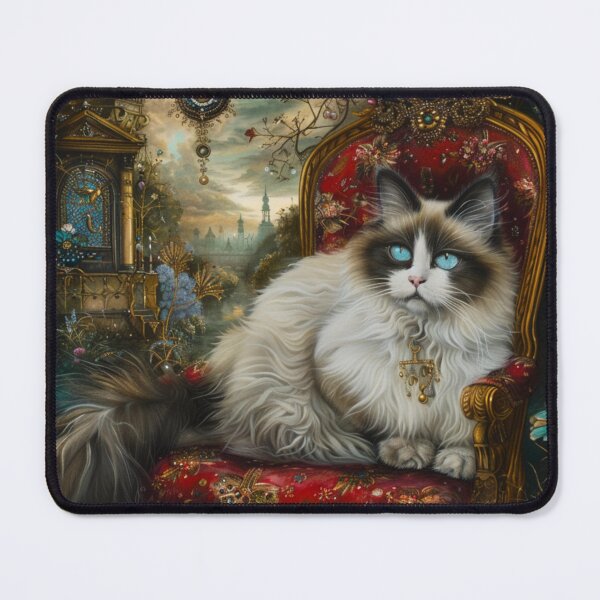 Item preview, Ragdoll Vintage Cat designed and sold by Nocturne Paws.