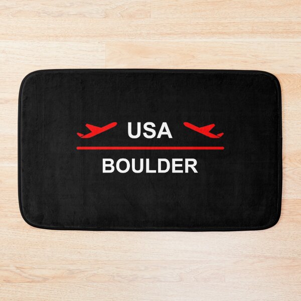 Item preview, Boulder USA Airport Plane Dark Color designed and sold by TinyStarAmerica.