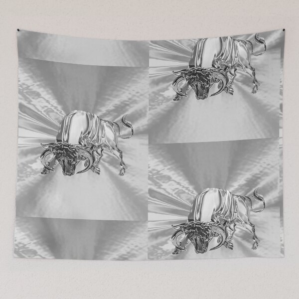 Item preview, chrome bull  designed and sold by johnnyssandart.