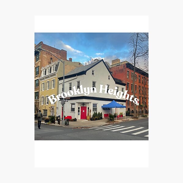 Item preview, Brooklyn Heights Neighborhood Design, Original Photography designed and sold by cheeseburgercat.