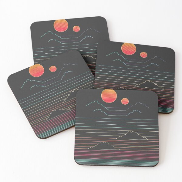 Item preview, Linear Horizon with Twin Suns designed and sold by Anarodic.