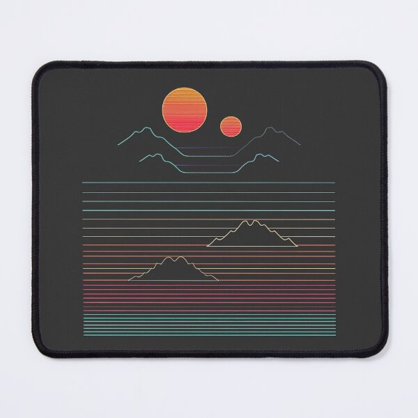 Item preview, Linear Horizon with Twin Suns designed and sold by Anarodic.