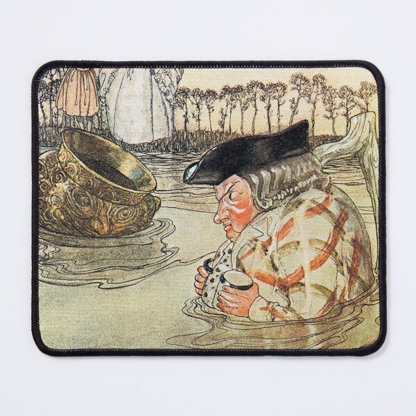 Item preview, The Two Pots - Arthur Rackham designed and sold by forgottenbeauty.
